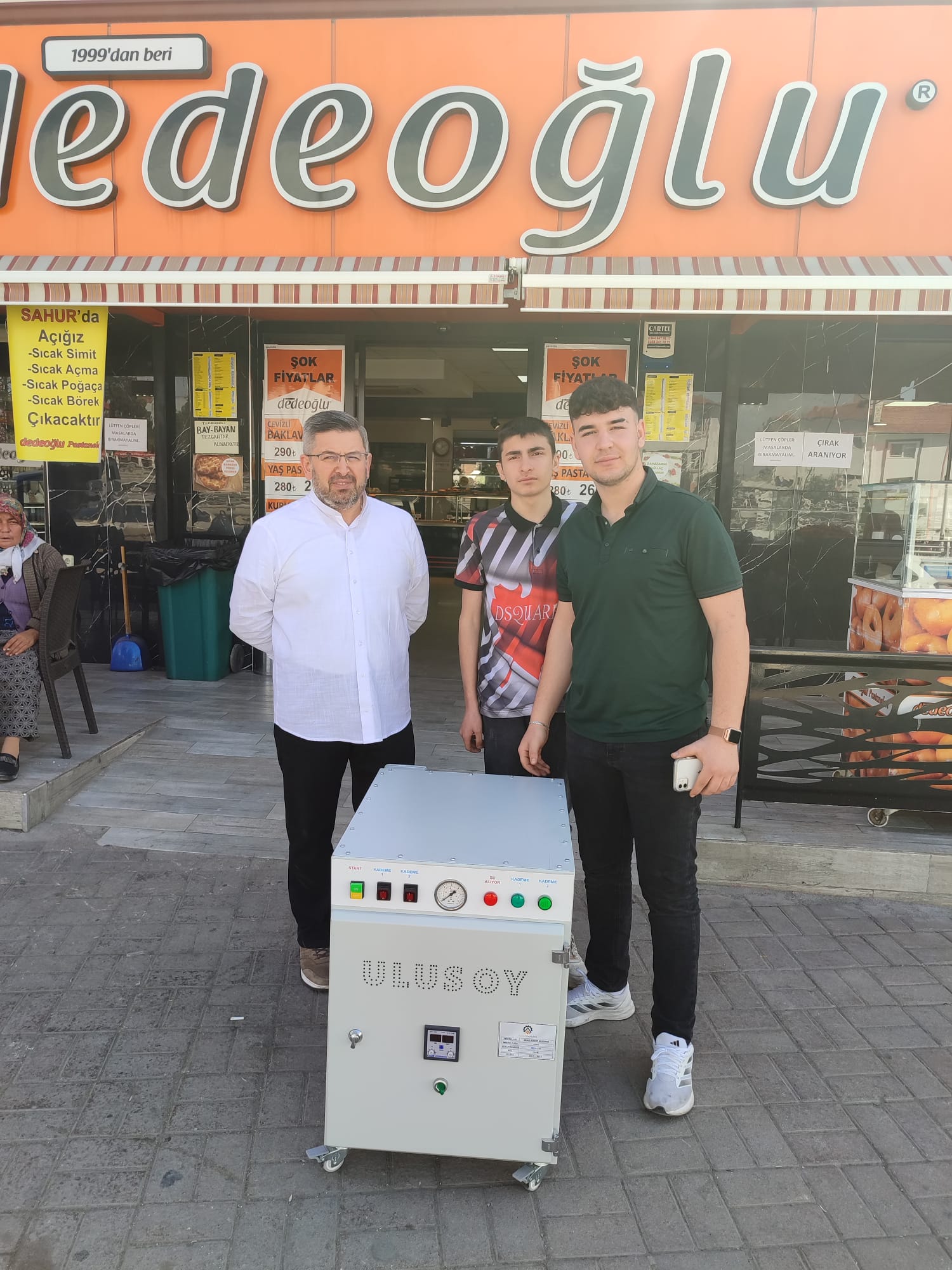 Denizli Dedeoğlu Pastanesi ADN Ulusoy Makina